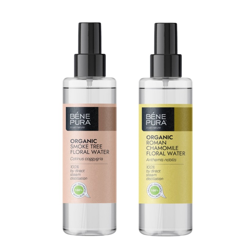 Bio Cotinus Apa florala și Bio Mușețel Roman Apa florala - GMC