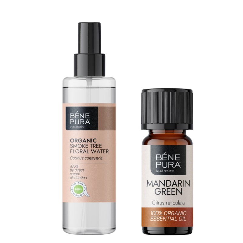 Bio Cotinus Apa florala și Bio Mandarina Ulei esențial - GMC