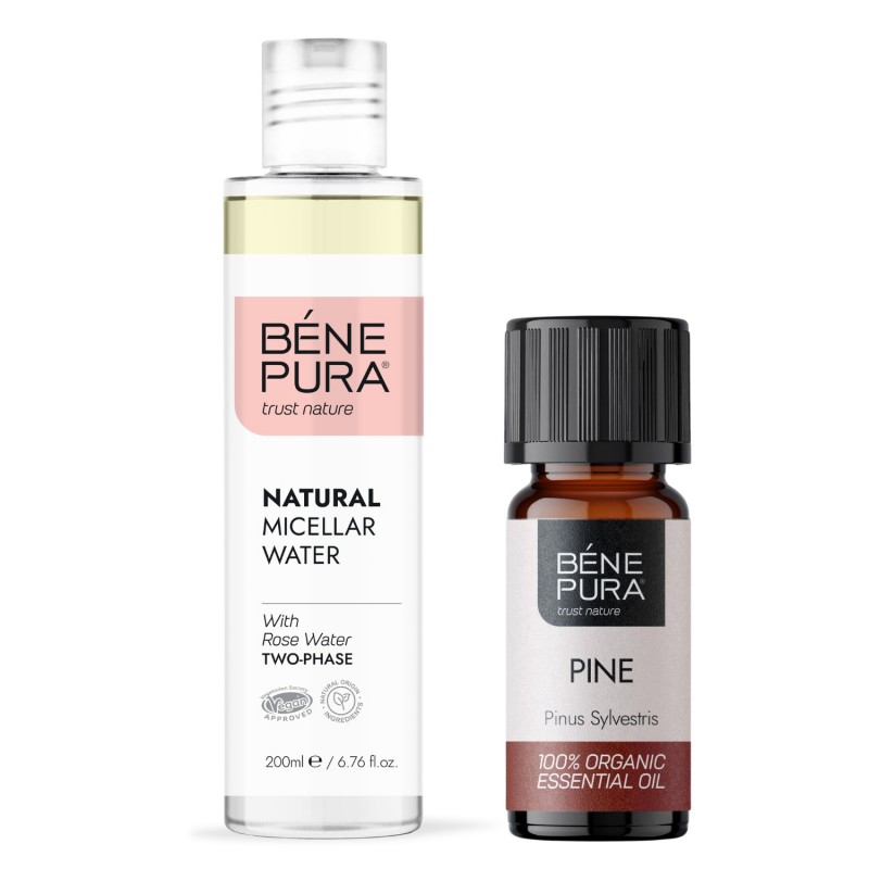 Apa micelara și Bio Pin Alb Ulei esențial - Comparare produse