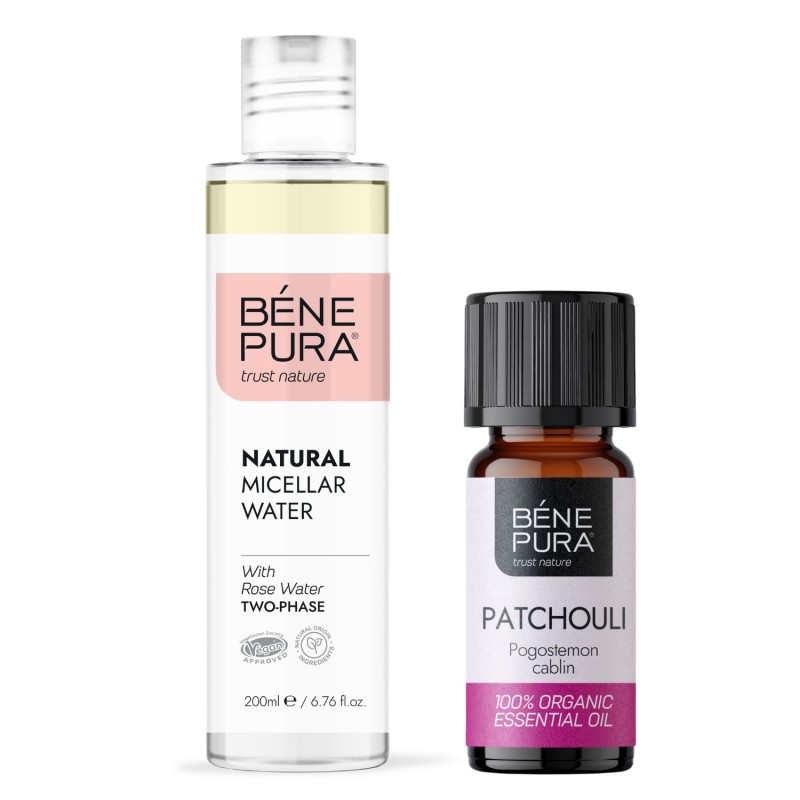 Apa micelara și Bio Patchouli Ulei esențial - GMC