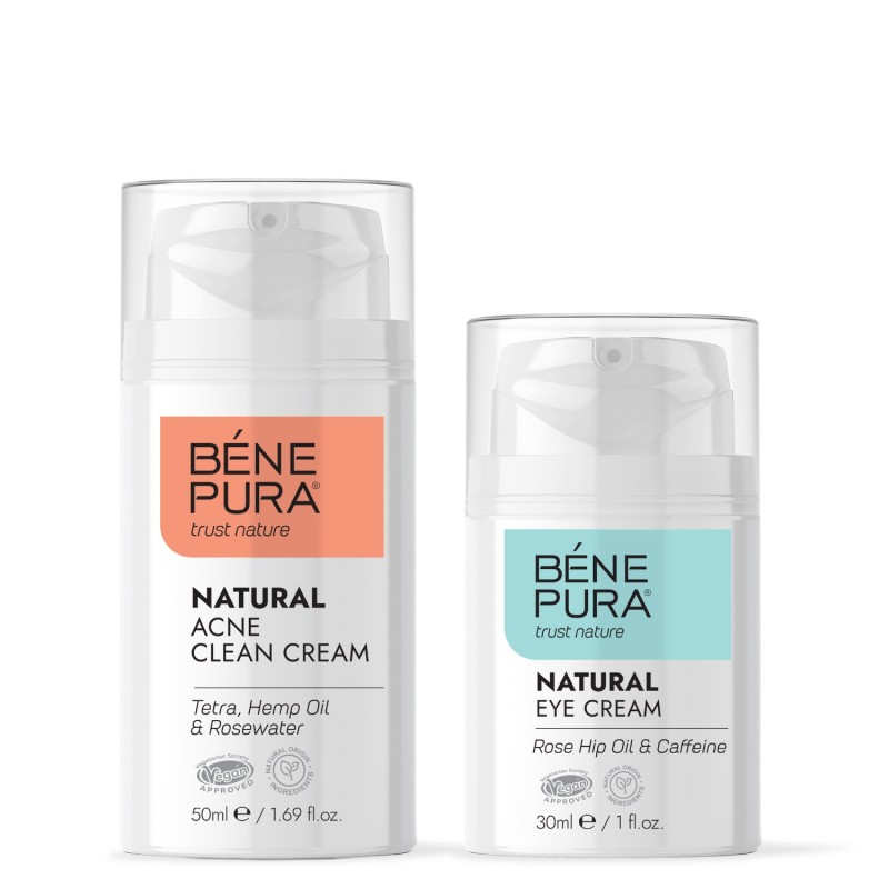 Crema pentru zona ochilor și Crema pentru față anti-acnee - Comparare produse