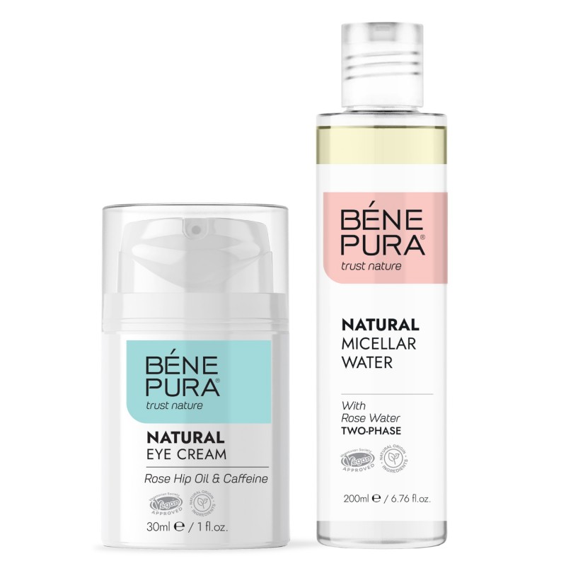 Crema pentru zona ochilor și Apa micelara - GMC