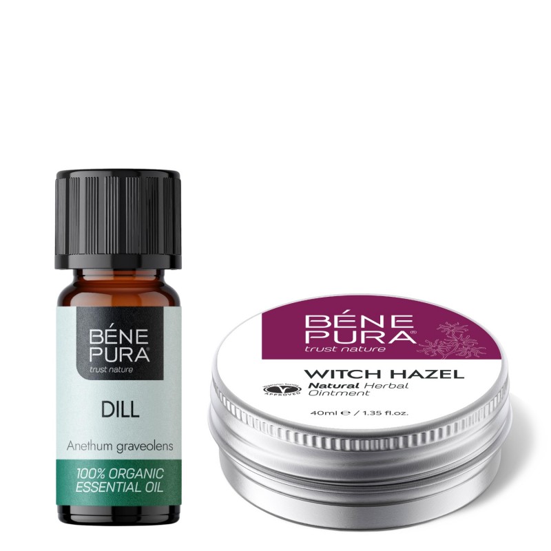 Unguent pentru Hemoroizi cu Hamamelis și Bio Mărar Ulei esențial - GMC