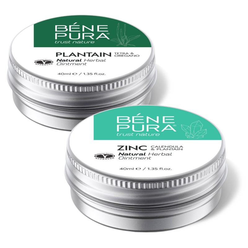 Unguent Pentru Anti Mancarimi cu Pătlagină și Unguent Pentru Anti Mancarimi cu Oxid de Zinc - GMC