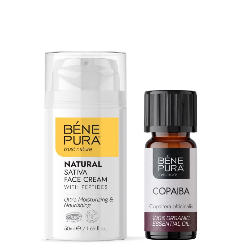 Crema pentru față Hidratanta și Bio Copaiba Ulei esențial - GMC