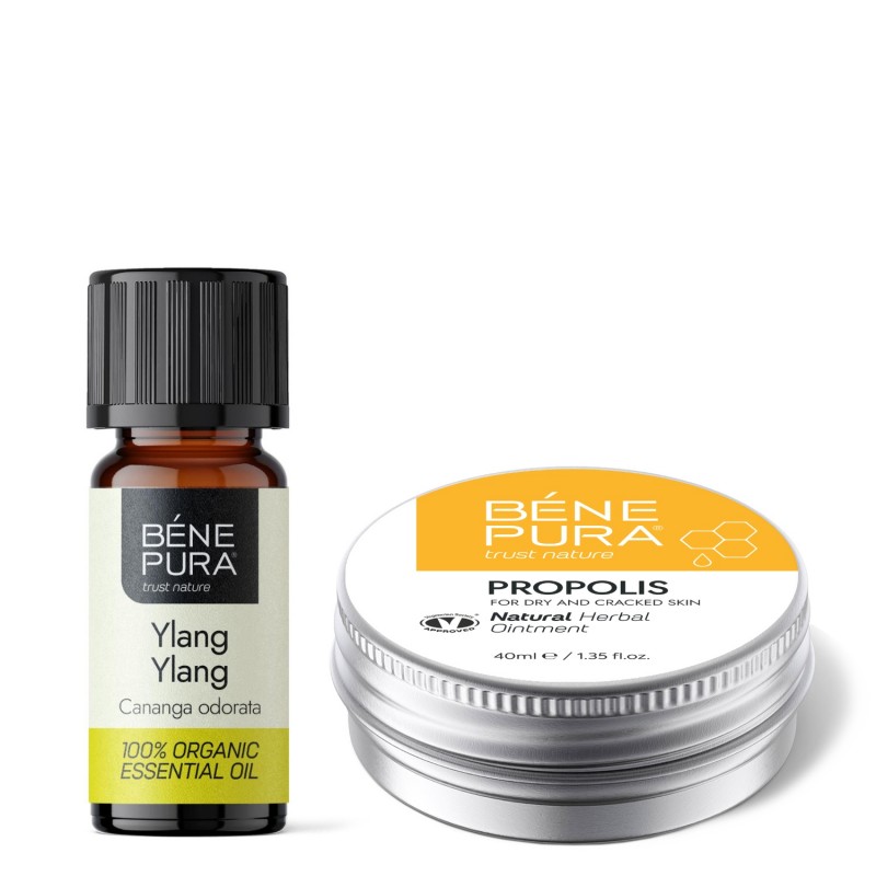 Unguent Pentru Anti Mancarimi cu 30% Propolis și Bio Ylang Ylang Ulei esențial - GMC
