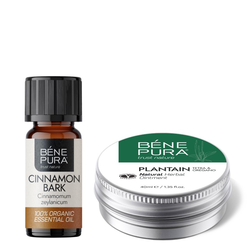 Unguent Pentru Anti Mancarimi cu Pătlagină și Bio Scorţişoară Ulei esențial - GMC