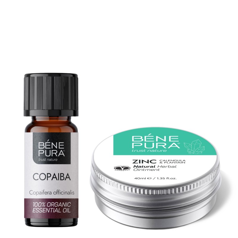 Unguent Pentru Anti Mancarimi cu Oxid de Zinc și Bio Copaiba Ulei esențial - GMC