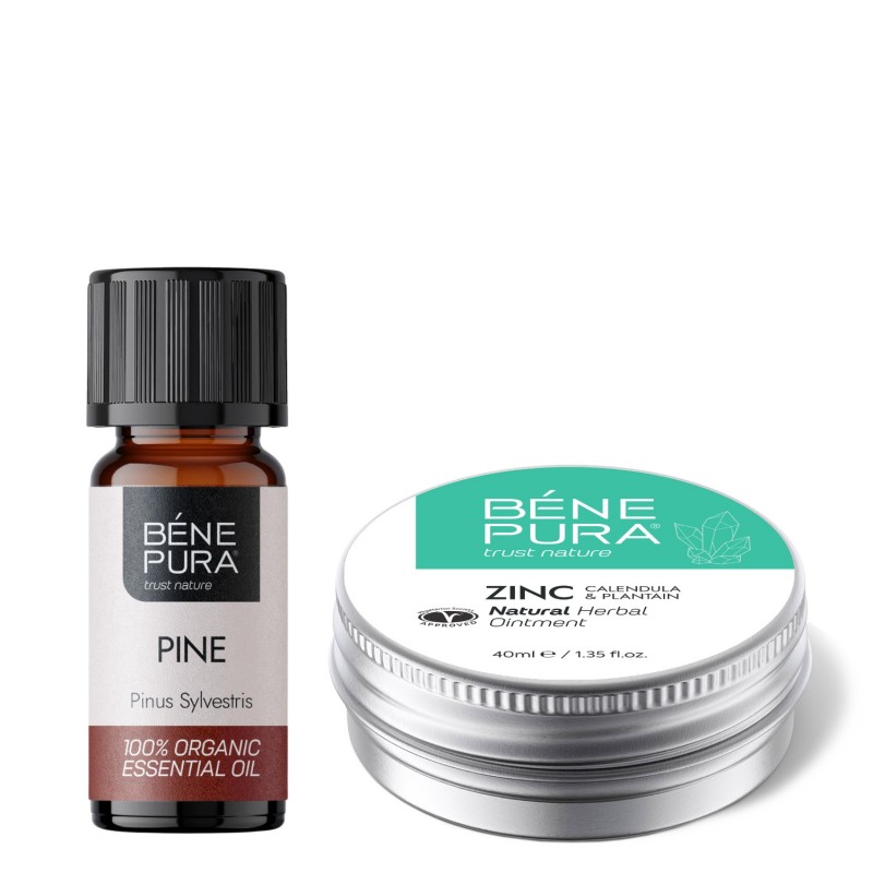 Unguent Pentru Anti Mancarimi cu Oxid de Zinc și Bio Pin Alb Ulei esențial - GMC