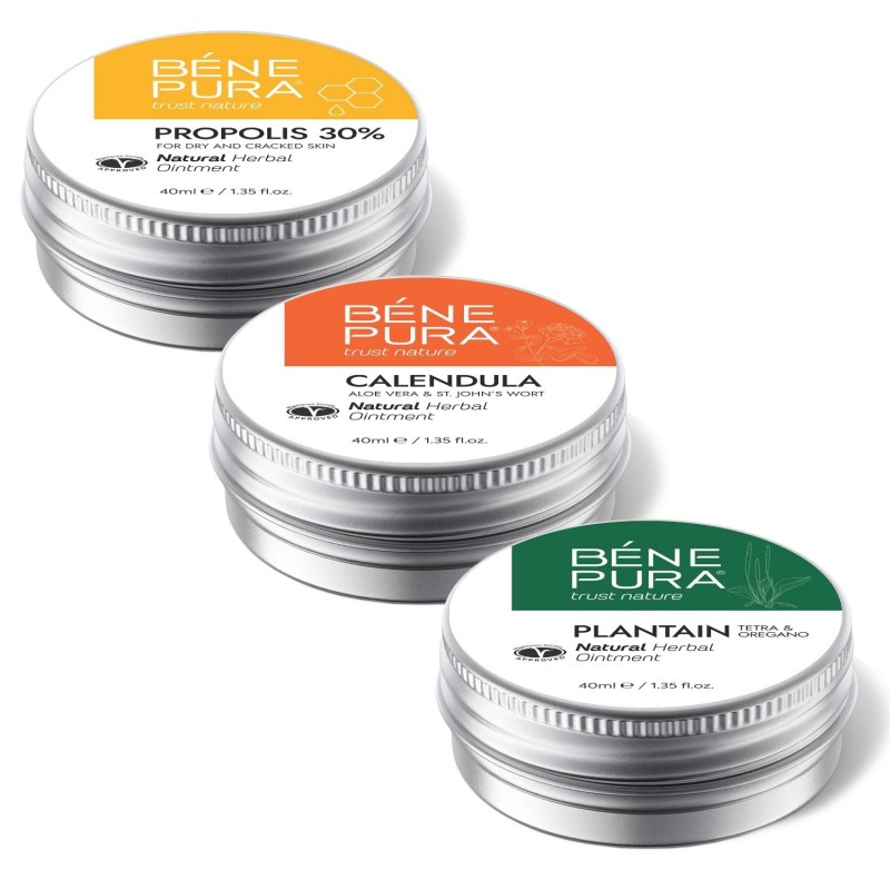 Set "Unguente pentru Răni, Arsuri și Mâncărime 2" - Unguente pentru arsuri