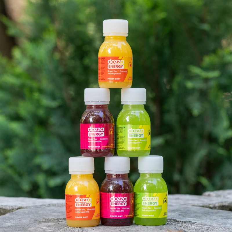 6x Pack DOZZA Energy Rainbow Pack Energy shots - 60ml - Benepura.ro 6x Pack DOZZA Energy Rainbow Pack Energy shots - 60ml