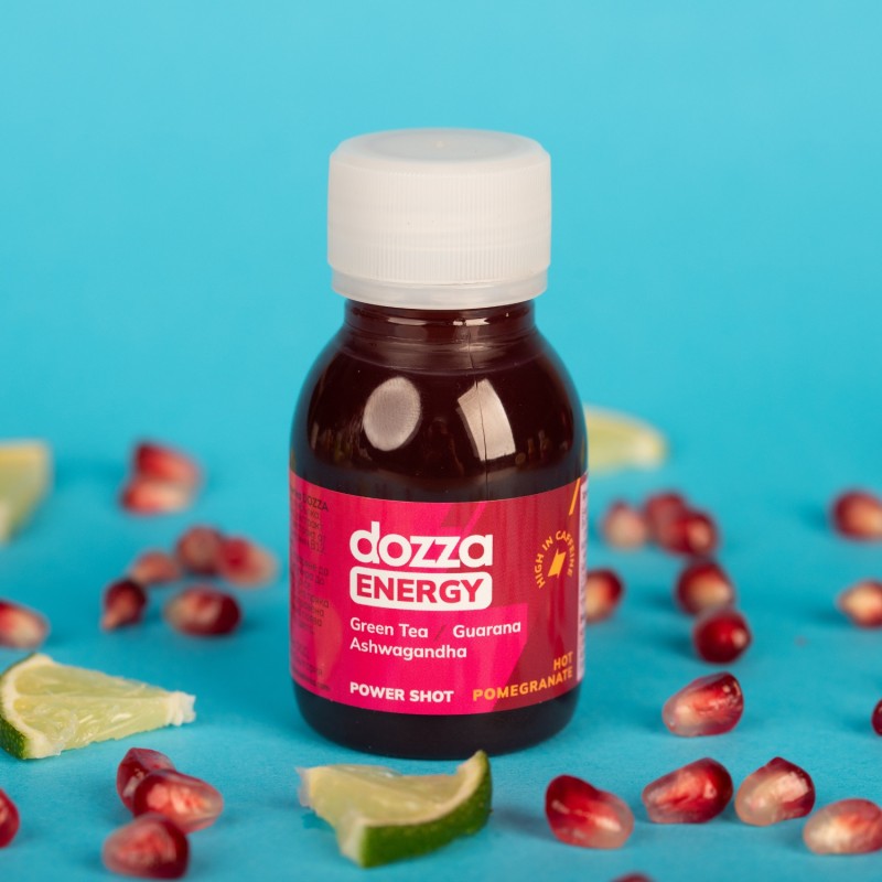 DOZZA Energy Hot Pomegranate Energy shot - 60ml - Benepura.ro DOZZA Energy Hot Pomegranate Energy shot - 60ml