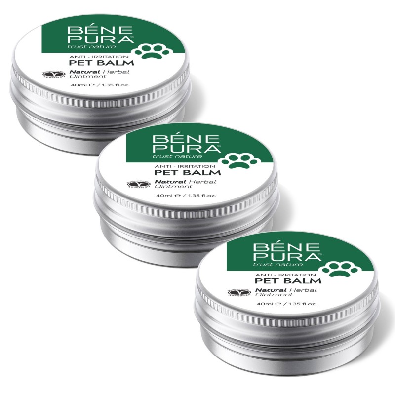3x Balsam Anti Iritație Pentru Animale de Companie cu Pătlagină - 40ml - Comparare produse