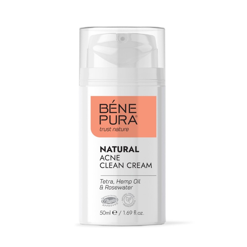 Crema pentru față anti-acnee - 50ml - Cosmetica naturala