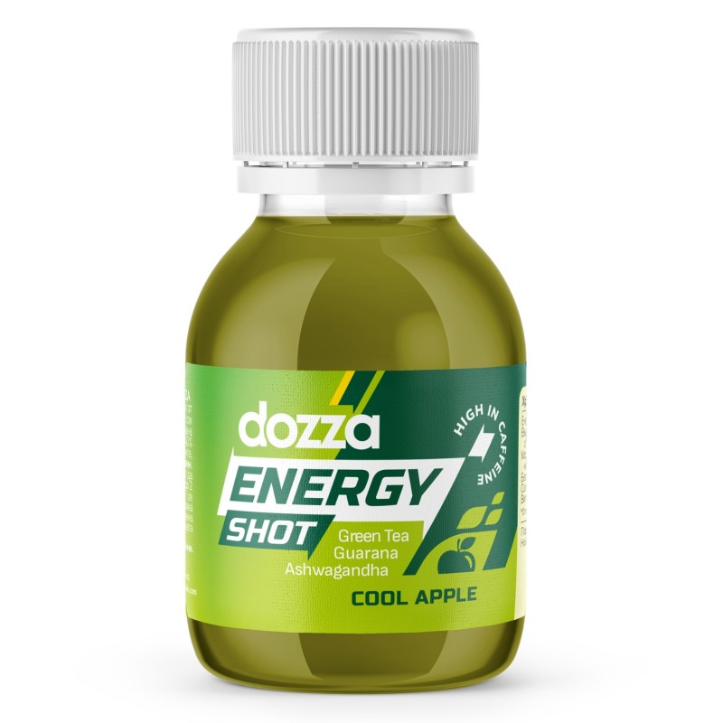 DOZZA Energy Cool Apple Energy shot - 60ml - Comparare produse