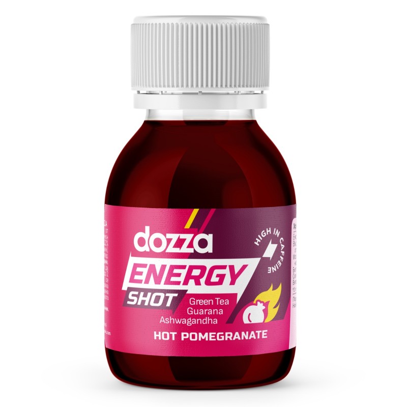 DOZZA Energy Hot Pomegranate Energy shot - 60ml - Comparare produse
