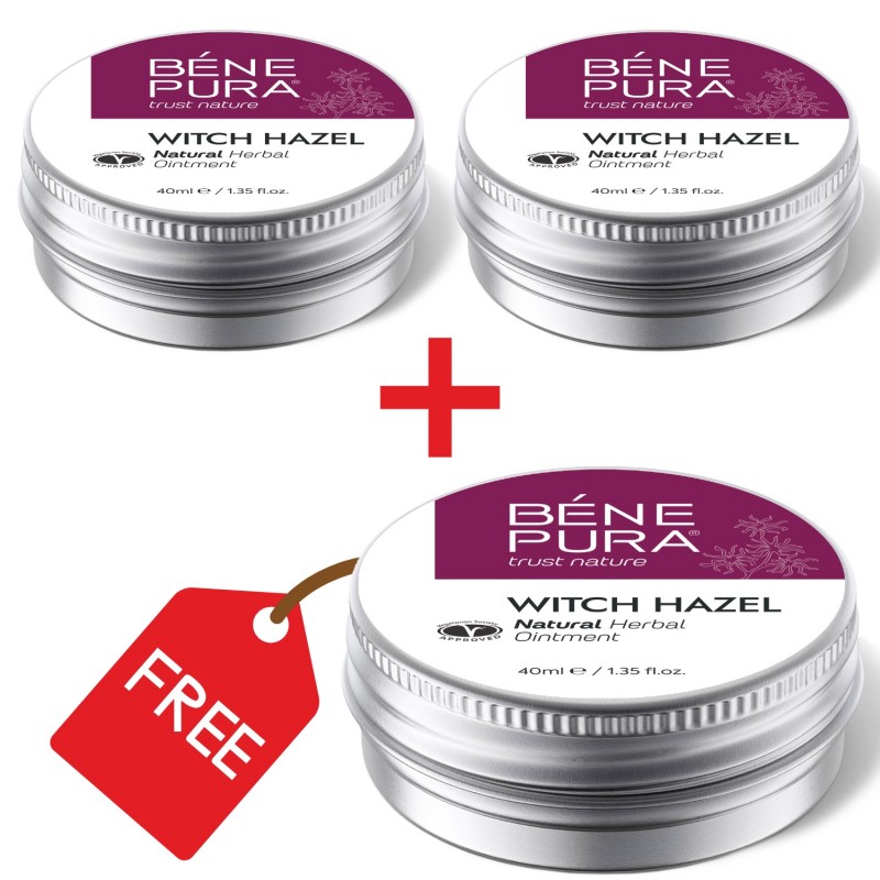 3x Unguent pentru Hemoroizi cu Hamamelis - 40ml - 