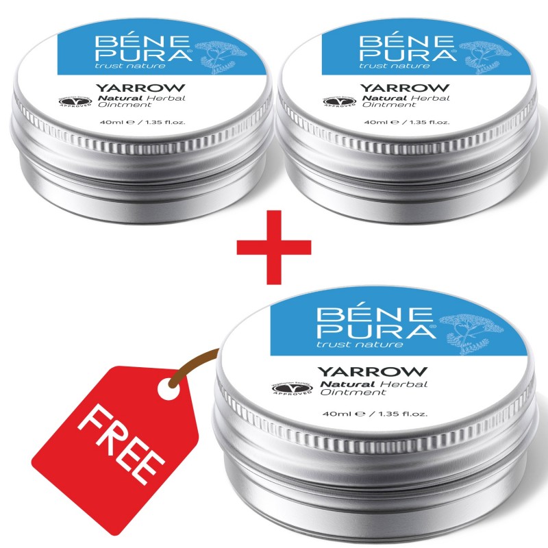 3x Unguent pentru Hemoroizi cu Coada șoricelului - 40ml - 