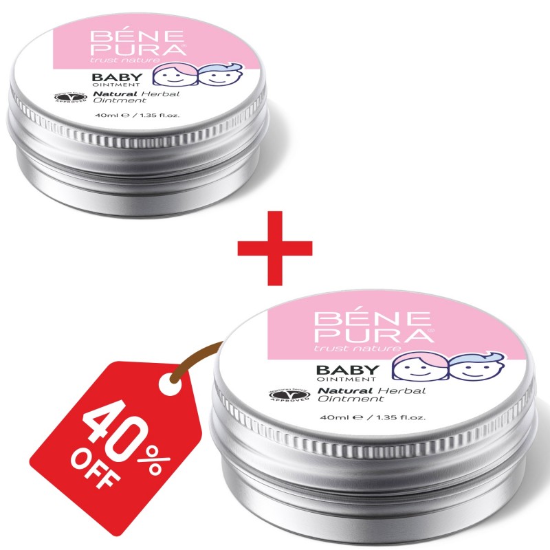 2x Unguent pentru Erupții Cutanate de Scutec cu Gălbenele și Mușețel - 40ml - Comparare produse
