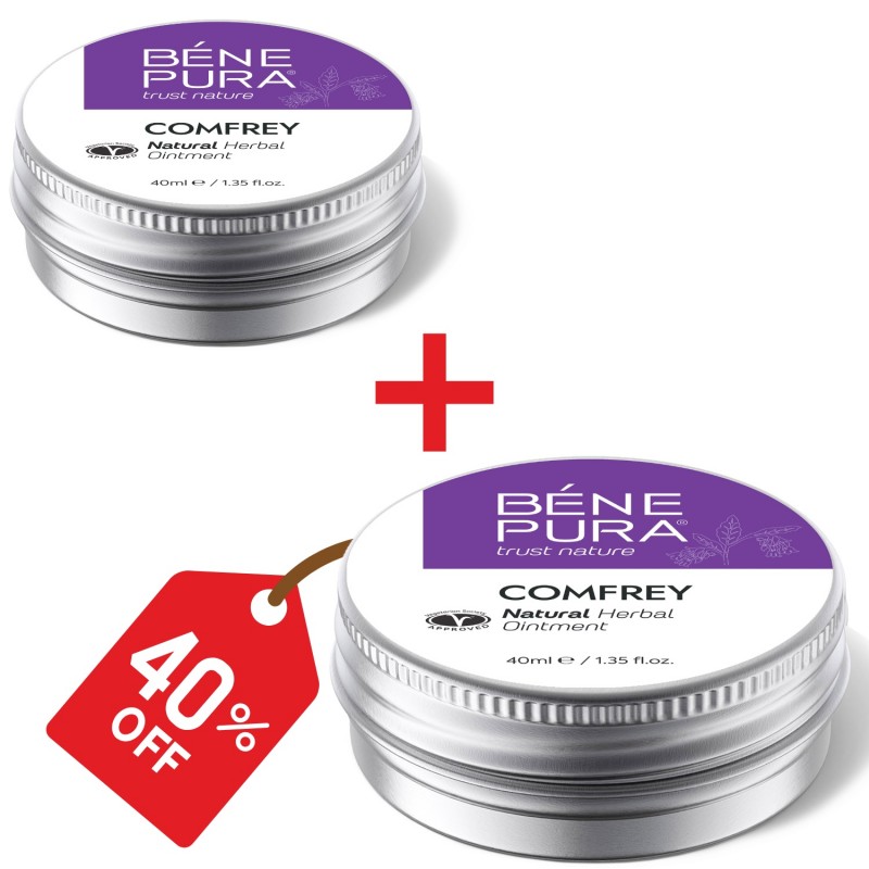 2x Unguent pentru Articulații cu Comfrey - 40ml - Seturi