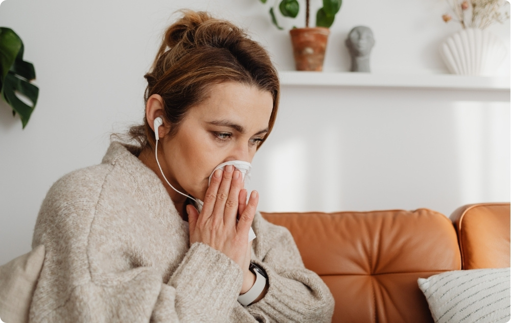 Ca o cremă pentru zona din jurul nasului în caz de răceli frecvente