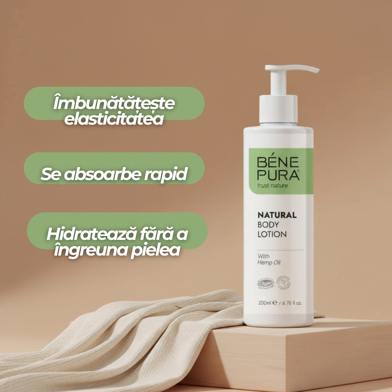 Loțiune de corp pentru pielea sensibila - 200ml