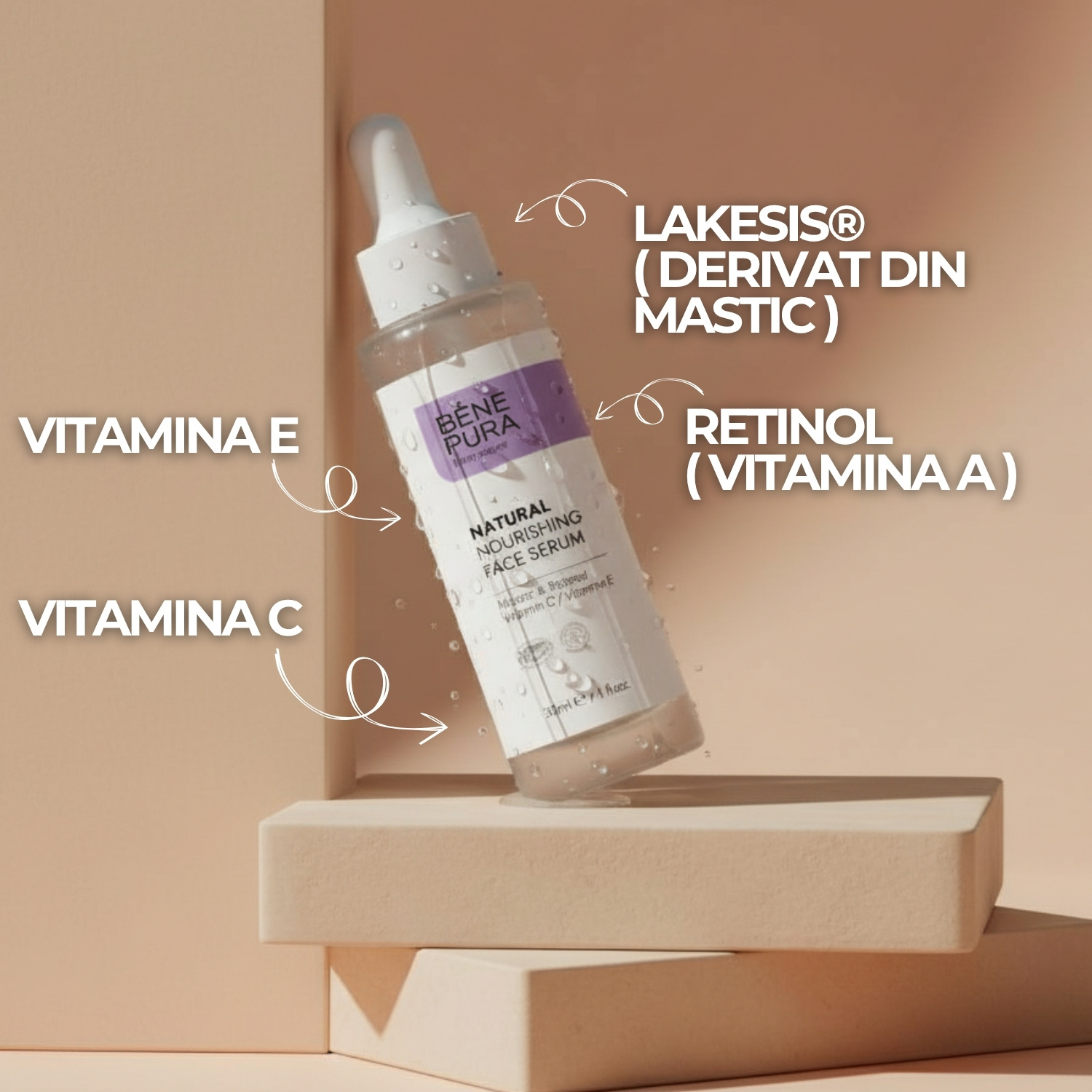 Ser pentru față cu retinol - 30ml