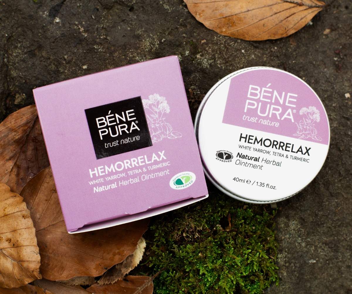 Unguent, pentru Hemoroizi, cu Coada șoricelului, Tetra și Turmeric - 40ml